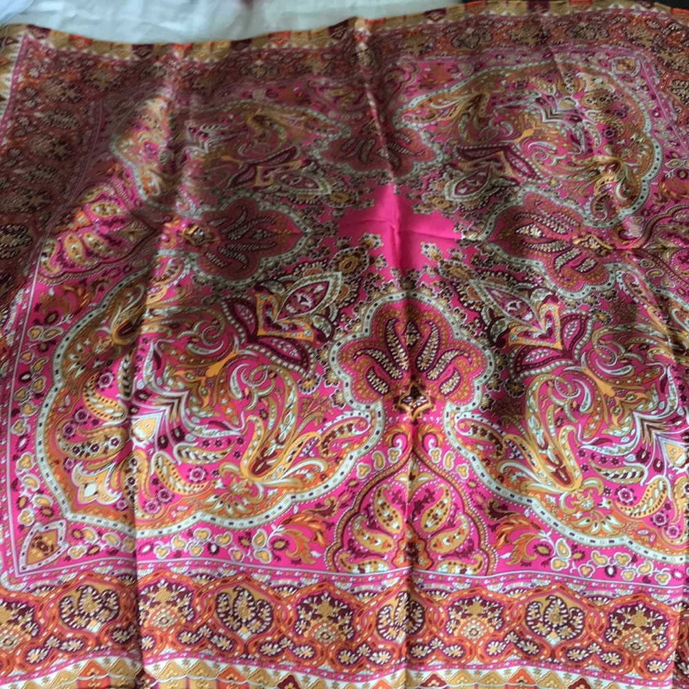 Silk scarf